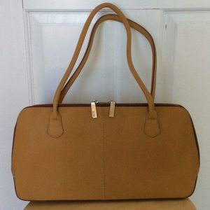 Camel hobo shoulder bag